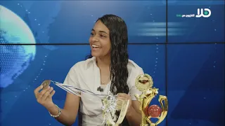 Student Misk Diwani from Tayibe talks about sports and the competitions she has participated in