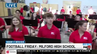 Milford marching band ready for season opener