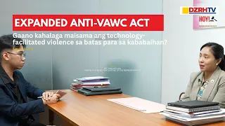 Hoy Bawal ‘Yan! | Expanded Anti-VAWC Act | August 15, 2026