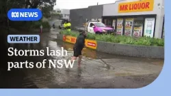 Storms lash parts of NSW, heat forecast to return Victoria | ABC NEWS