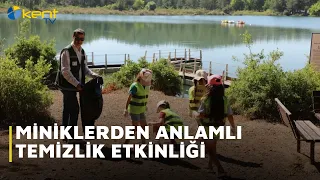 MİNİKLERDEN ANLAMLI TEMİZLİK ETKİNLİĞİ