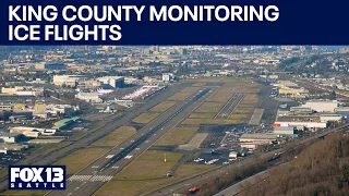 King County uses livestream cams to monitor ICE flights | FOX 13 Seattle
