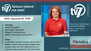 Aktuális - Véradás a Békés városi Madzagfalvi Napokon - 2026. 08.18.