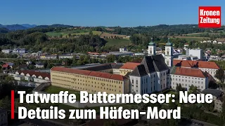 Murder Weapon Butter Knife: New Details on Prison Killing | krone.tv NEWS