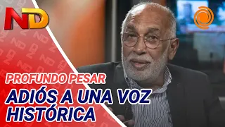 Oscar “el Negro” González Oro dies at 74