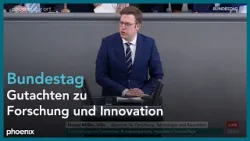 Bundestagsdebatte zum Gutachten zu Forschung und Innovation 2026 am 06.03.26