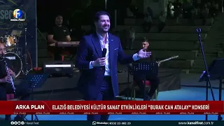 Canlı Yayın Elazığ Belediyesi Kültür Sanat Etkinlikleri Burak Can Atalay Konseri 15 08 2026