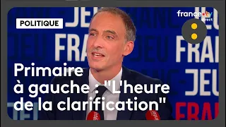 Raphaël Glucksmann is the guest on Franc-Jeu