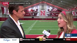 10/11's Kevin Sjuts and Jenna Parsio discuss Bowling Green vs. Nebraska game