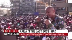 Hon Babu Owino says Raila Odinga is his only political boss. #ebrunews #news