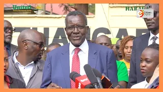 Maraga: Ruto regime has become a criminal enterprise; Haiti started like this