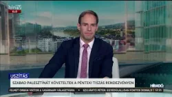 Szabad Palesztinát követeltek a pénteki tiszás rendezvényen - HírTV Szabad Palesztinát követeltek a pénteki tiszás rendezvényen - HírTV