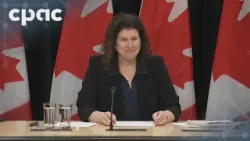 Auditor General Karen Hogan speaks with reporters about latest performance audits – March 23, 2026