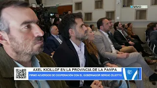 AXEL KICILLOF IN LA PAMPA PROVINCE