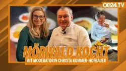 Mörwald kocht! Toni Mörwald trifft auf Moderatorin Christa Kummer Mörwald kocht! Toni Mörwald trifft auf Moderatorin Christa Kummer