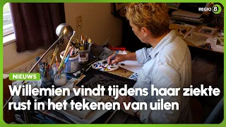 Uilen helpen Willemien Weerman door zware periode heen