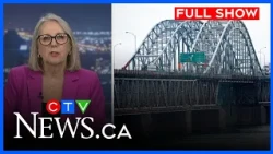 Mercier Bridge lane closed indefinitely | CTV News Montreal at 11:30 p.m. for Oct. 13, 2026