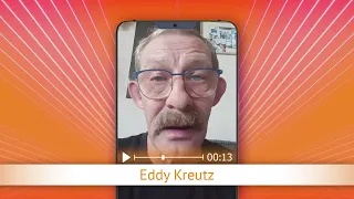 TV Oranje app video message - Eddy Kreutz