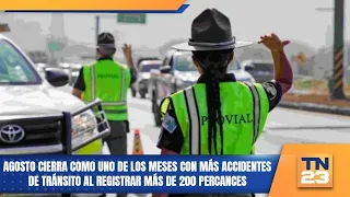 August ends as one of the months with the most traffic accidents after recording over 200 incidents