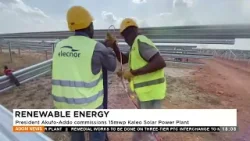 Renewable Energy: President Akufo-Addo commissions 15mwp Kaloe Solar Power plant - Adom TV News.