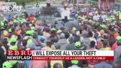 Ригати Гачагуа обещает разоблачить предполагаемые неправомерные действия президента. #ebrunews