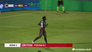 24 AGOSTO 2026 - SERIE C: CROTONE - FOGGIA 0-1