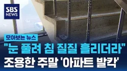 "눈 풀린 채 침 질질 흘리더라"…조용하던 주말 대낮 '아파트 발칵' / SBS / 모아보는 뉴스