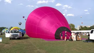 Hot air balloons take to the skies for 56th annual Great Forest Park Balloon Race