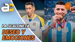 Di María's special request to Scaloni and Messi and Otamendi's farewell to the National Team