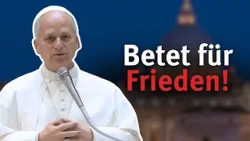 Friedensruf des Papstes: Leo XIV. äußert sich zu Nahost | ROME REPORTS
