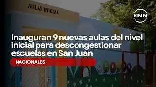 9 new preschool classrooms inaugurated to relieve school congestion in San Juan