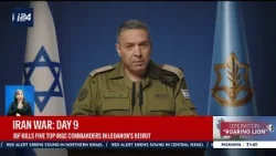 IDF spokesperson delivers statements 9 days into war