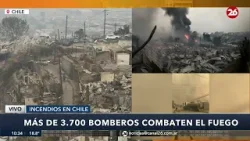 ? IMÁGENES EXCLUSIVAS DEL INCENDIO EN CHILE | La tragedia se cobró la vida de 19 personas