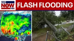 Hurricane Isaias: Heavy rain batters Gulf Coast amid power outages