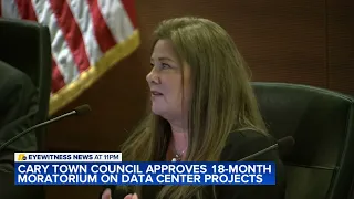 Cary approves temporary pause on data center development
