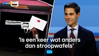 Dit zegt Jetten over wapen dat hij cadeau kreeg van Erdogan bij NAVO-top | RTL Nieuws