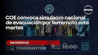 COE announces national earthquake evacuation drill this Tuesday