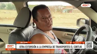 El Porvenir: El Cortijo transport company threatened with dynamite and weapons