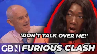 BRUTAL CLASH: Nana Akua PUTS DOWN climate activist over North Sea Oil drilling ‘CUT his mic!’
