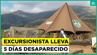 Intense search operation at Cerro Panul: Aerial deployment to be reinforced in the area
