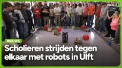 Tech-Tokfinale met robots van verschillende basisscholen in Civon