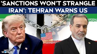 US Iran War News | Iran Blames US Sanctions For Shrinking Chances Of Diplomatic Solution