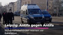 Großaufgebot der Polizei in Leipzig - Connewitz I Sachsen Fernsehen