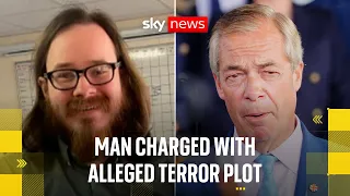 Ann Widdecombe murder suspect charged over alleged Nigel Farage terror plot