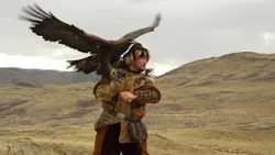 Kazakistan'ın ilk Açık Asya Doğan Avcılığı Kupası kadim avcılık geleneğini öne çıkarıyor