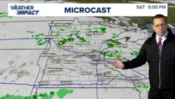 WEATHER: Warm & gray Halloween with a brief shower possible
