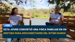 Esta joven convirtió una finca familiar en un destino para desconectarse del ritmo diario