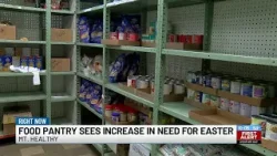 Продовольственный банк отмечает рост потребности в помощи в преддверии Пасхи.