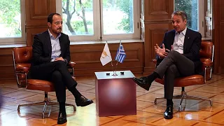 Συνάντηση Μητσοτάκη - Χριστοδουλίδη για τις εξελίξεις στο Κυπριακό: «Αν υπάρξει πρόοδος τώρα...