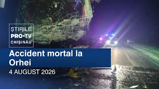 PRO TV News (1:00 PM) | FATAL ACCIDENT IN ORHEI | Moldova